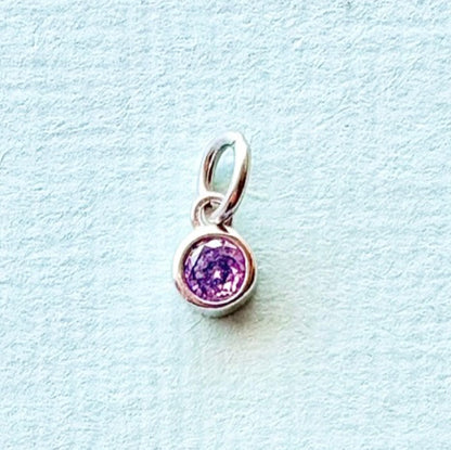 Mini Birthstone Charm